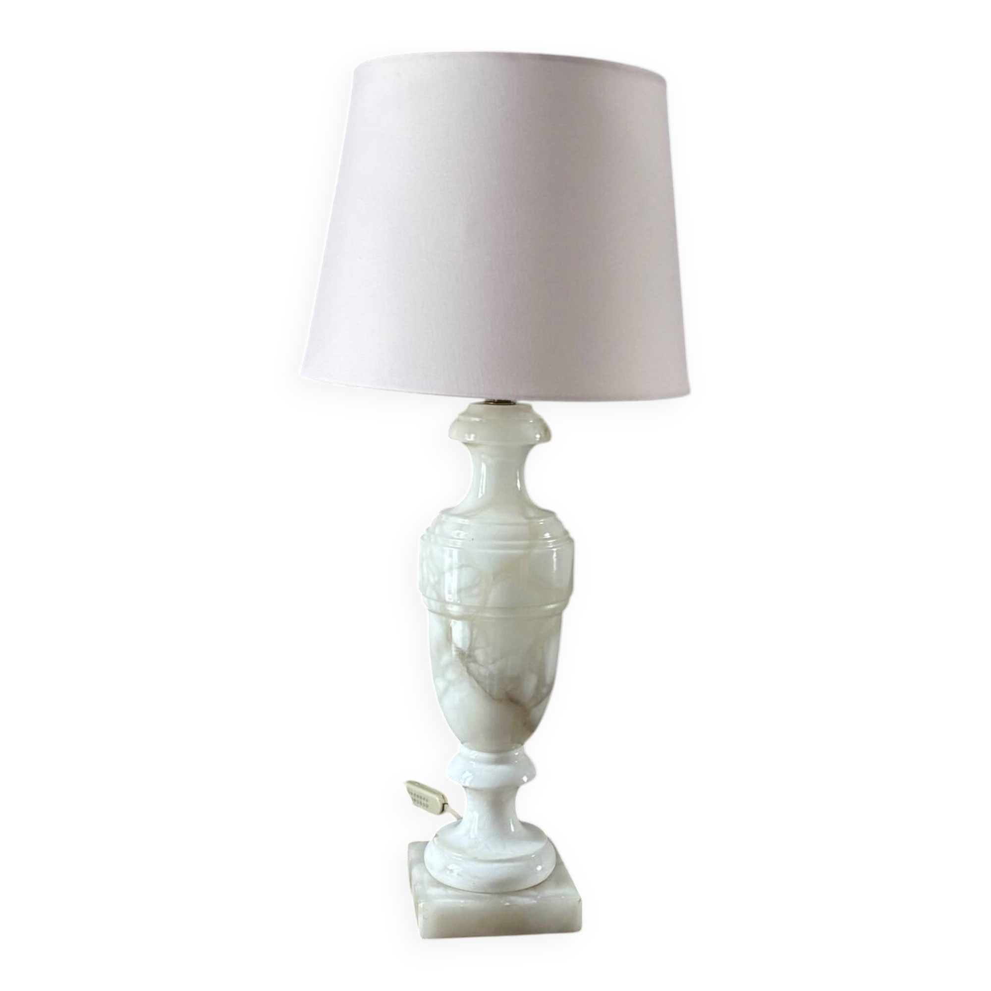 Lampe en albâtre