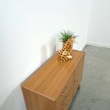 Formica kastje met lades vintage, ladekast