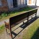 Pair of antique church pews