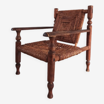 Wooden armchair 1950's