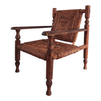 Wooden armchair 1950's