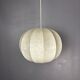 Midcentury space age cocoon hanging pendant ceiling lamp, 1960s