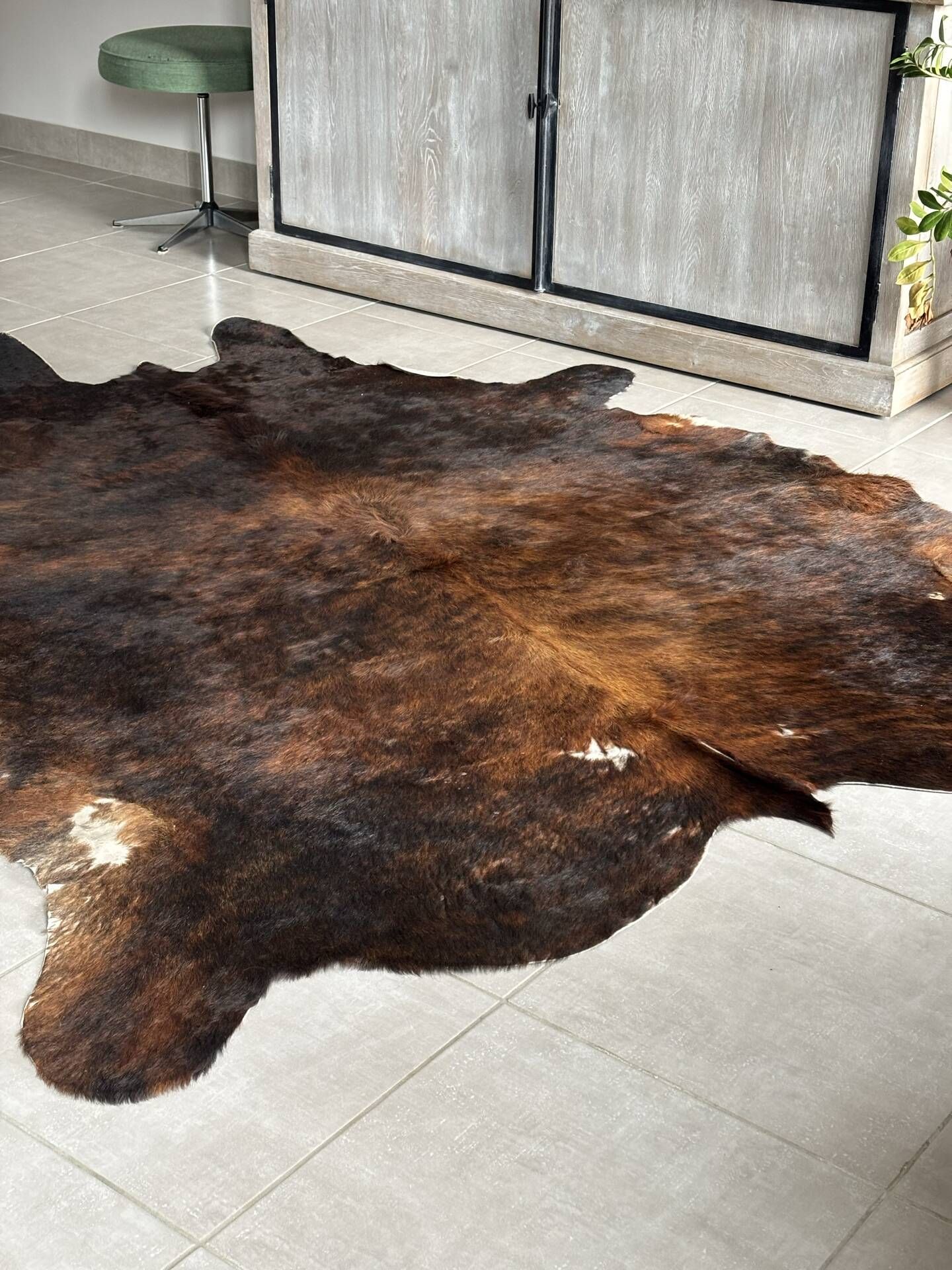 Tapis peau de vache 