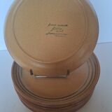 8 flat plates Chaumière Sarreguemines