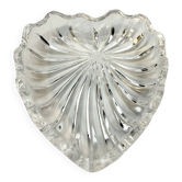 Petite coupelle en cristal forme coquillage – Vide-poche ou porte-bijo