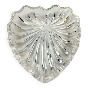Small crystal shell-shaped dish – Key tray or jewellery holder