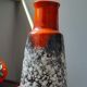 Vase Scheurich West germany lava