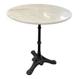 Marble bistro table.