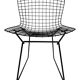 Harry Bertoia Chair 420 "wire" Knoll International in black