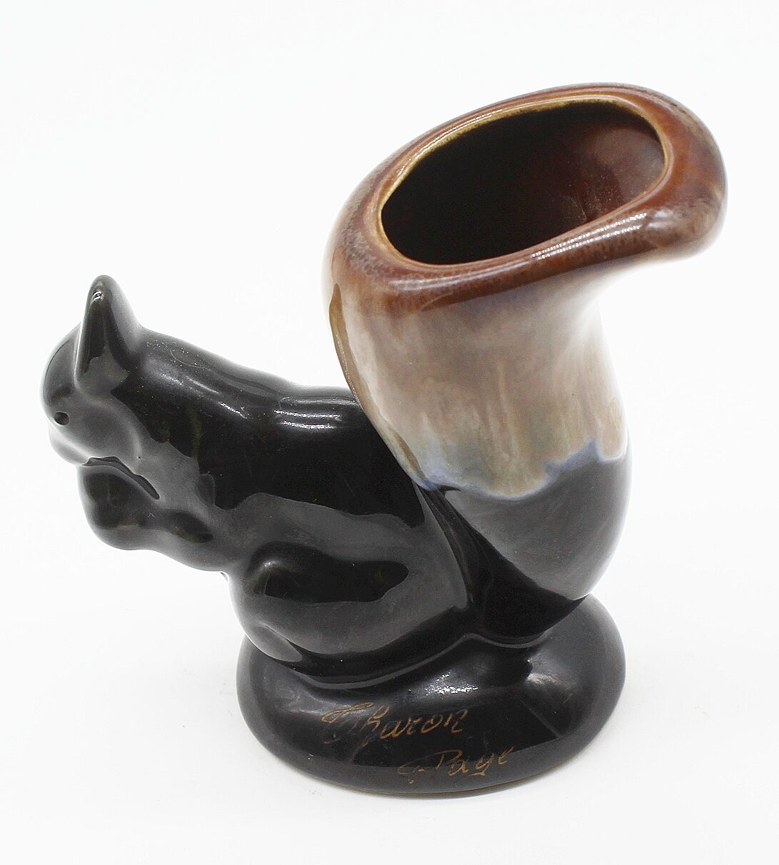 Vintage ceramic squirrel vase