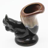 Vintage ceramic squirrel vase