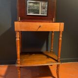 Workers' table Art Nouveau marquetry