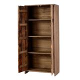 Ankang - Armoire chinoise minimaliste en pin recyclé n°1