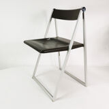 Chaise pliante, interlubke, par f. hero & k. odermatt, années 1970