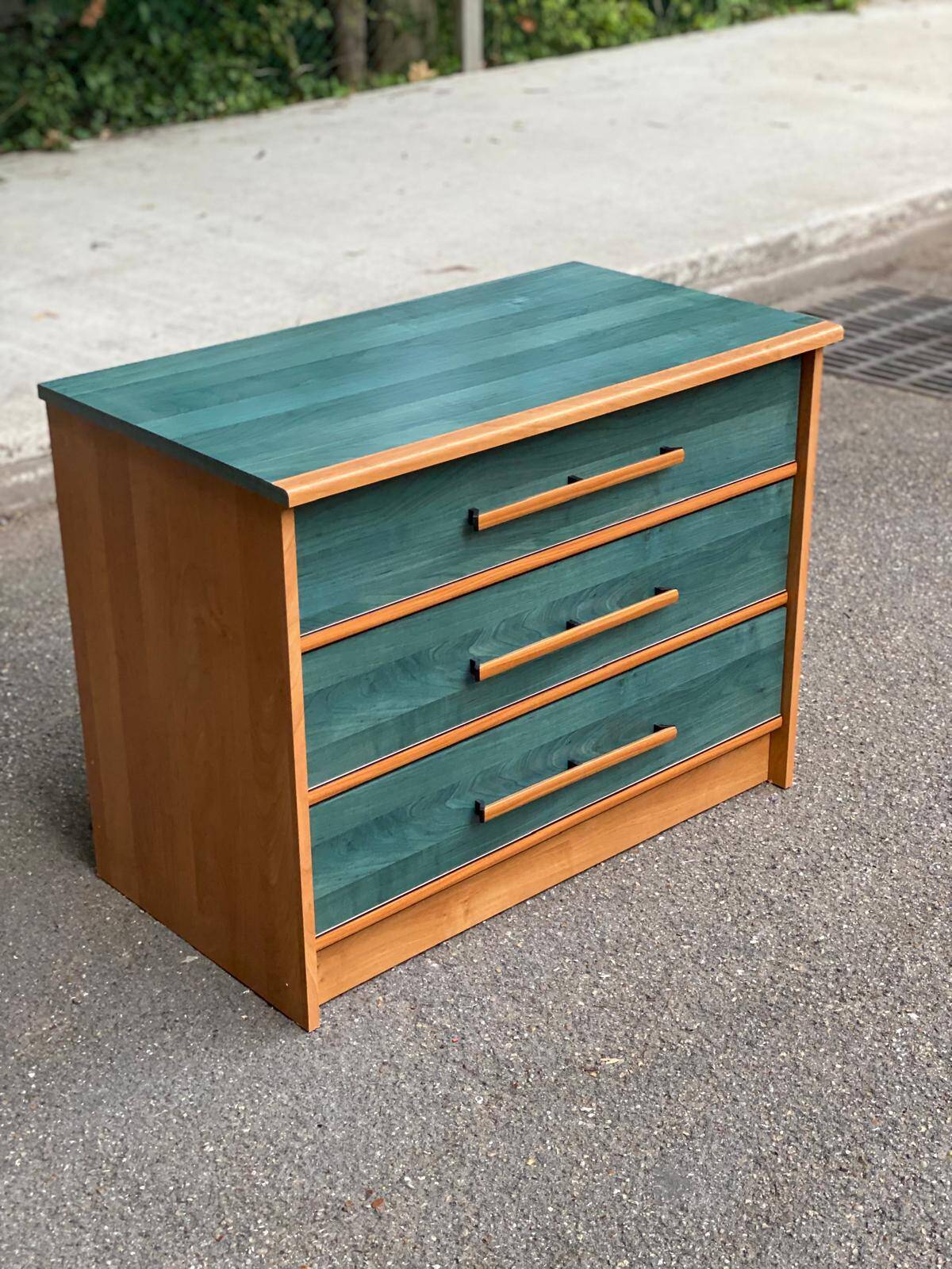 Commode vintage en bois des années 90