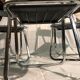 3-chair arrben Italy vintage set