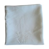 Embroidered linen nape