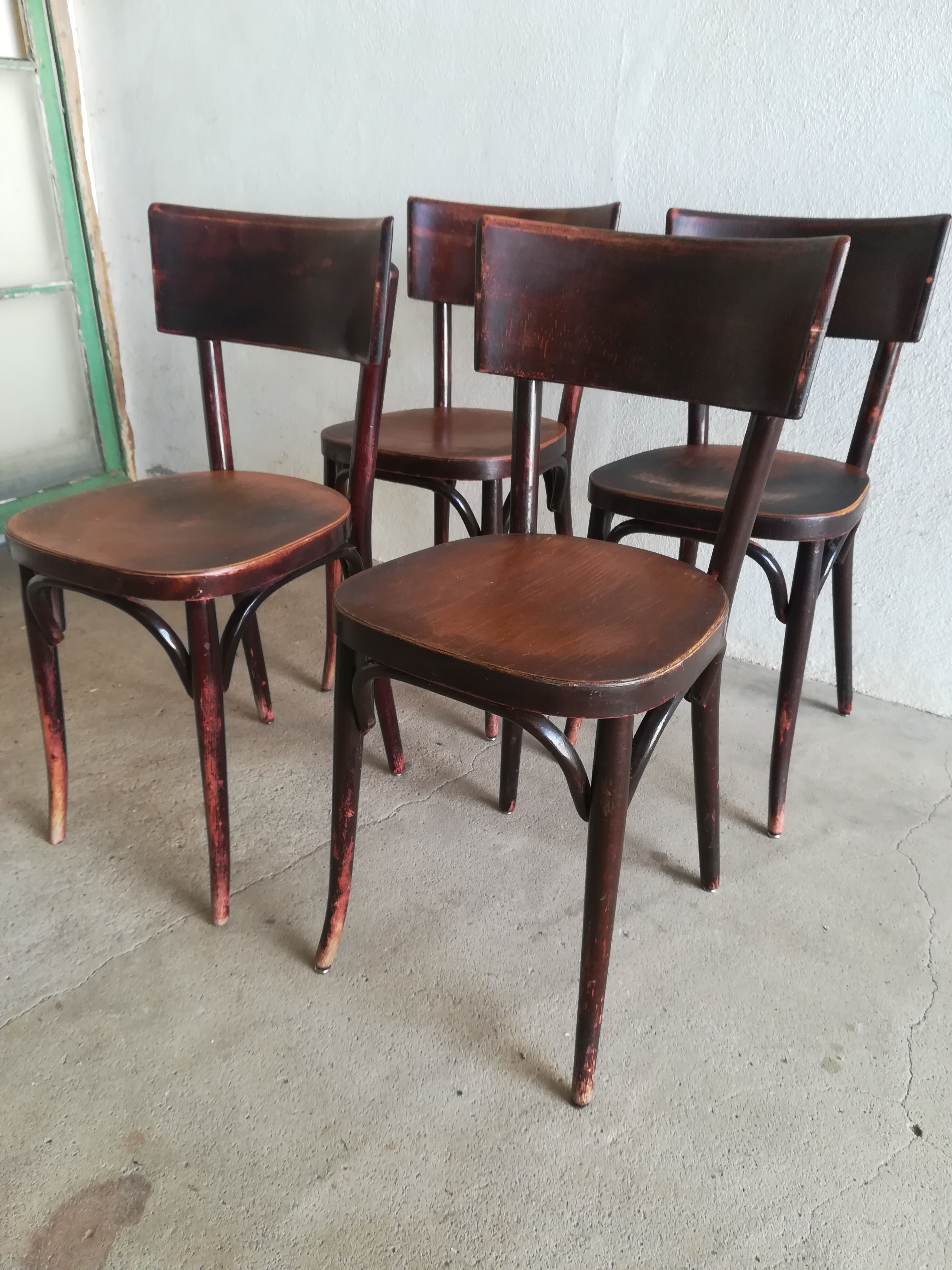 4 Baumann bistro chairs