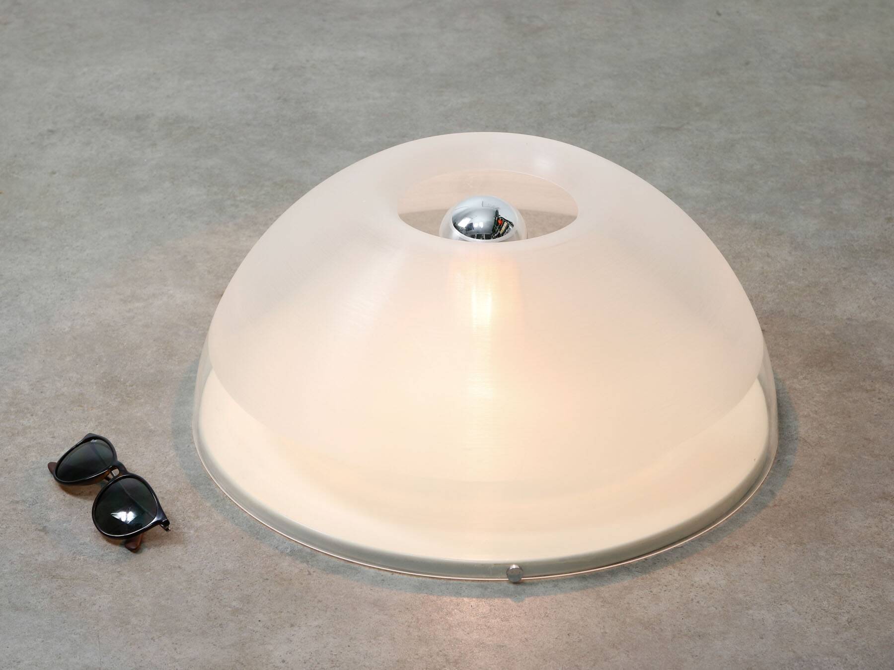 Pair of Tam-Tam Wall or Ceiling Lamp by Yoshiko Hasabe for Guzzini, 1970s