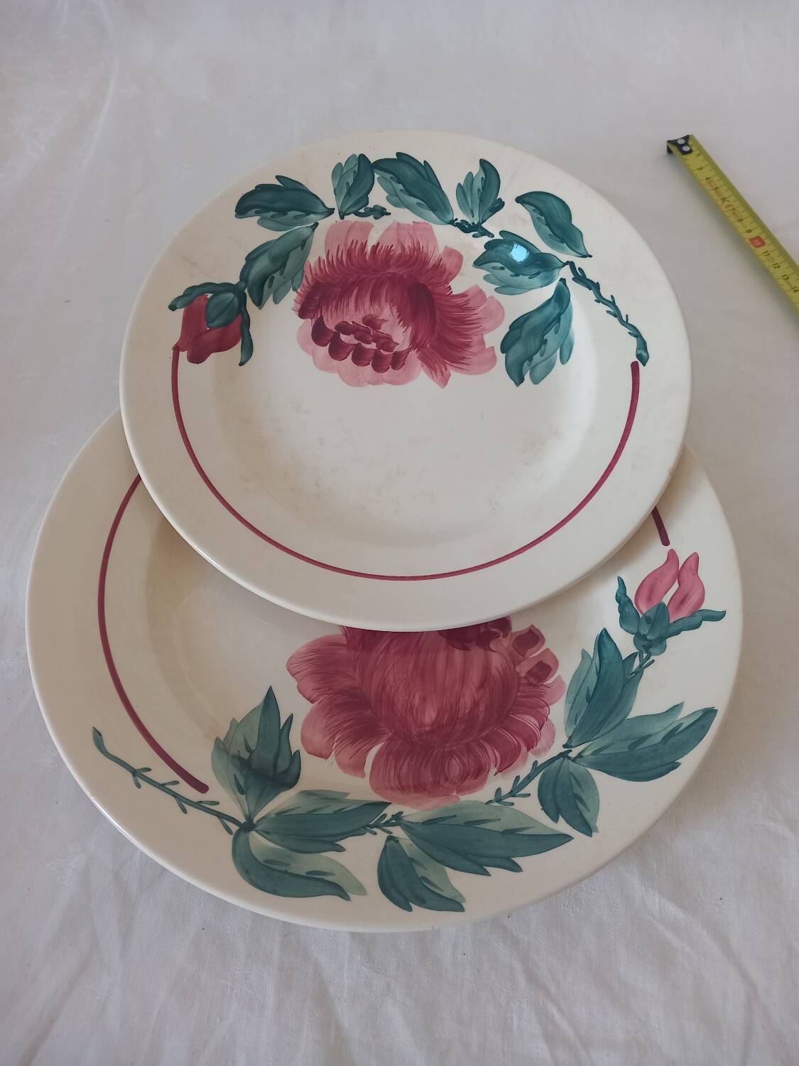 2 rare Sarreguemines Hossegor dishes