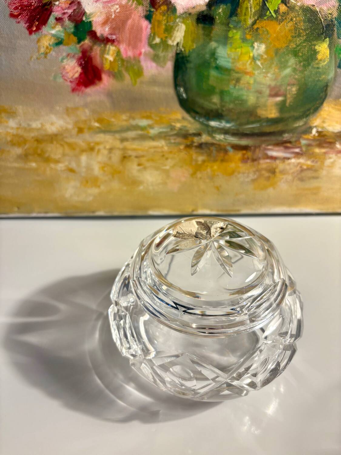 Val Saint Lambert Box / Candy Dish