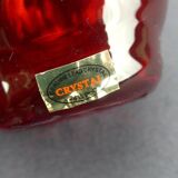 Cut crystal vase from Bohemia