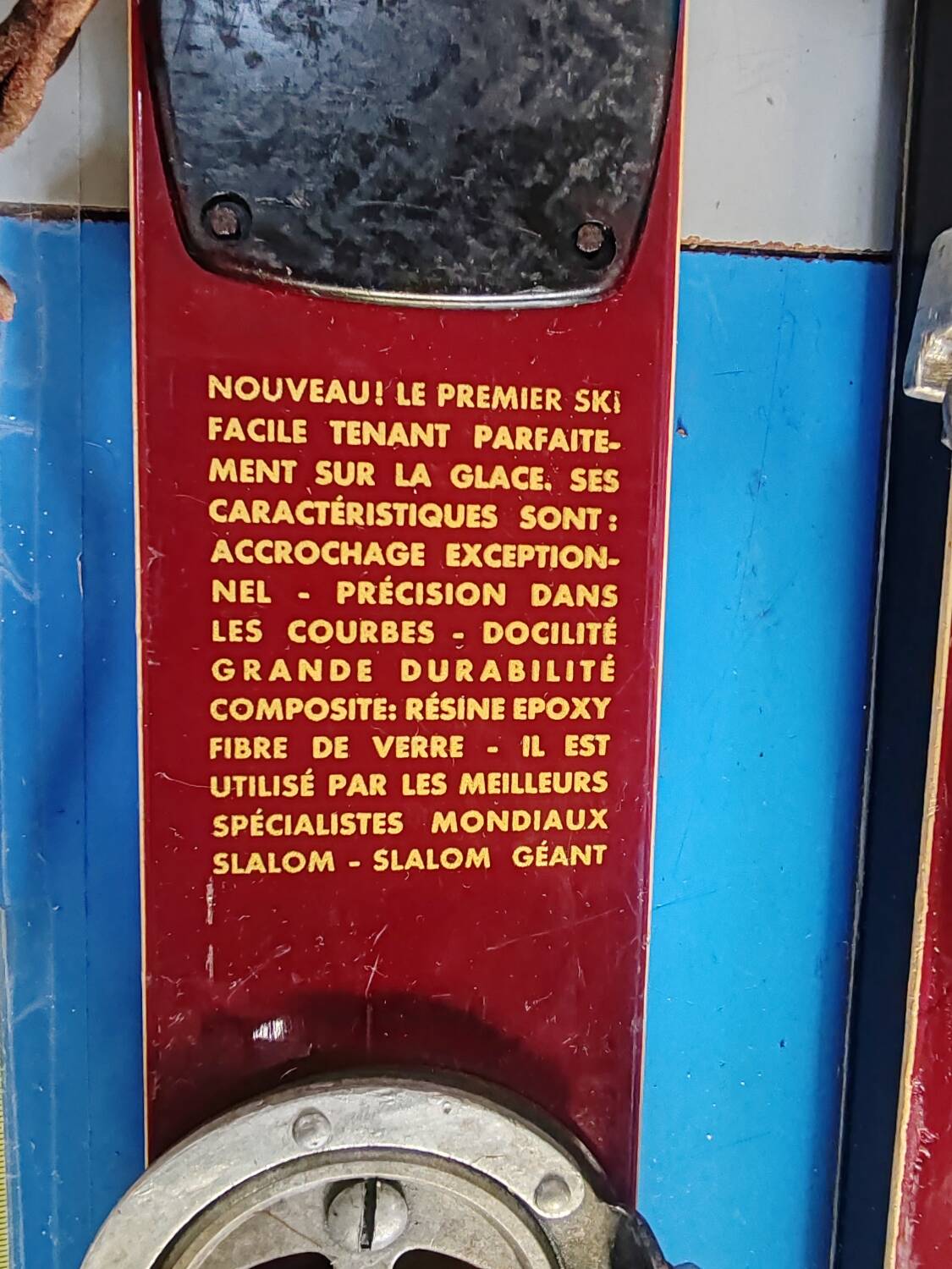 Rossignol Strato 2m10 vintage collection skis from the French team.