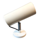 Modernist adjustable wall light 1960 beige lacquered.
