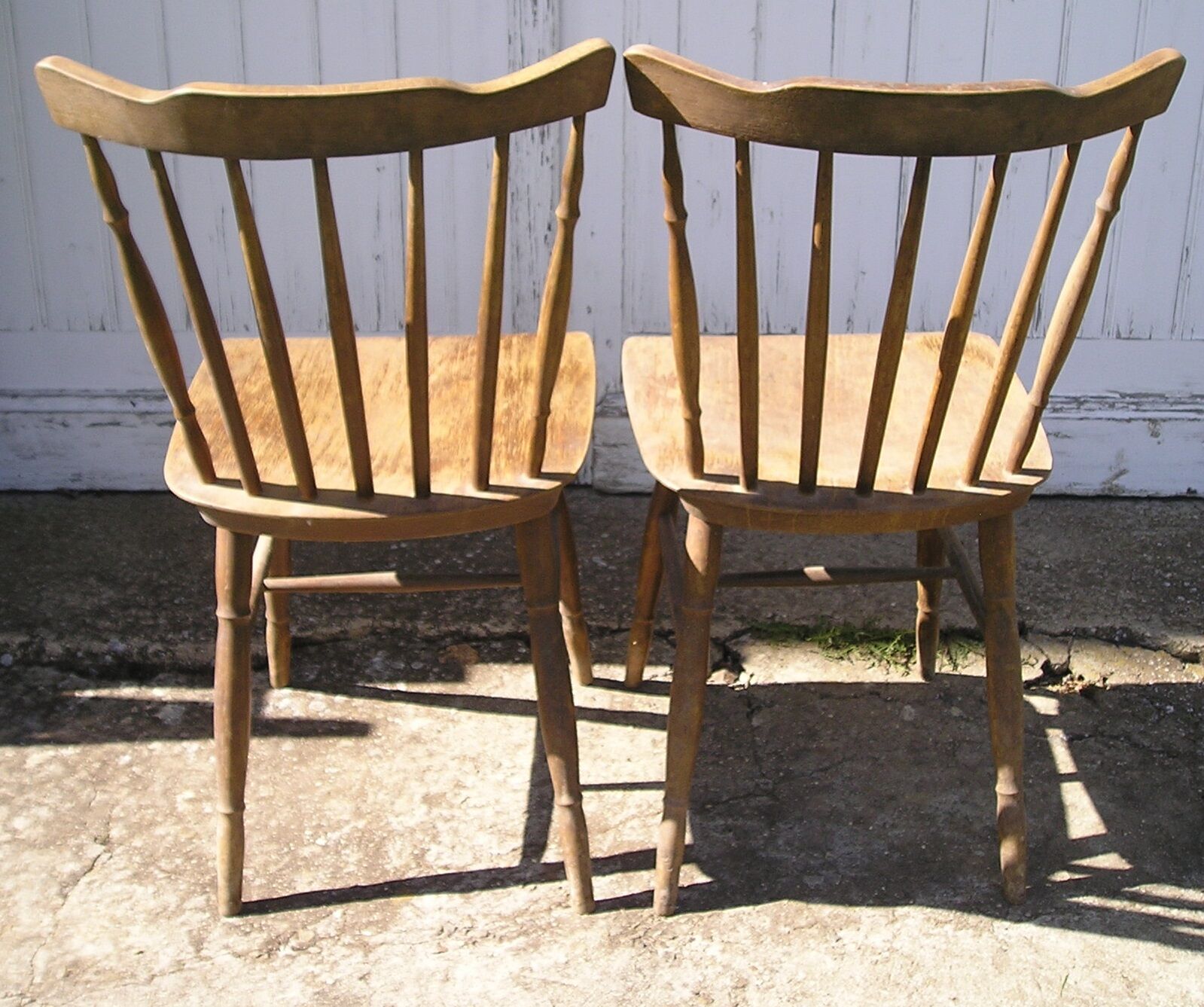 Pair of Thonet bistro chairs
