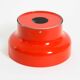 Large original 1960s red Bumling ceiling lamp by Anders Pehrson for Ateljé