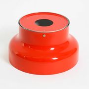 Large original 1960s red Bumling ceiling lamp by Anders Pehrson for Ateljé