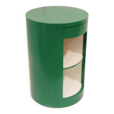 Green apple Formica cylinder counter Pop Space Age vintage 1970