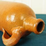 Set of 2 bottles - 1 old terracotta hot water bottle