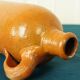 Set of 2 bottles - 1 old terracotta hot water bottle