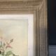 Old oil on canvas "Basket of Roses"
