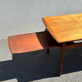 Bramin denmark coffee table, scandinavian teak design from the 60s