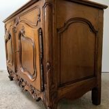 Bahut crédence provençale ajourée en noyer époque XVIII ème siècle