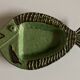 Small fish dish in glazed earthenware Dieulefit 1960