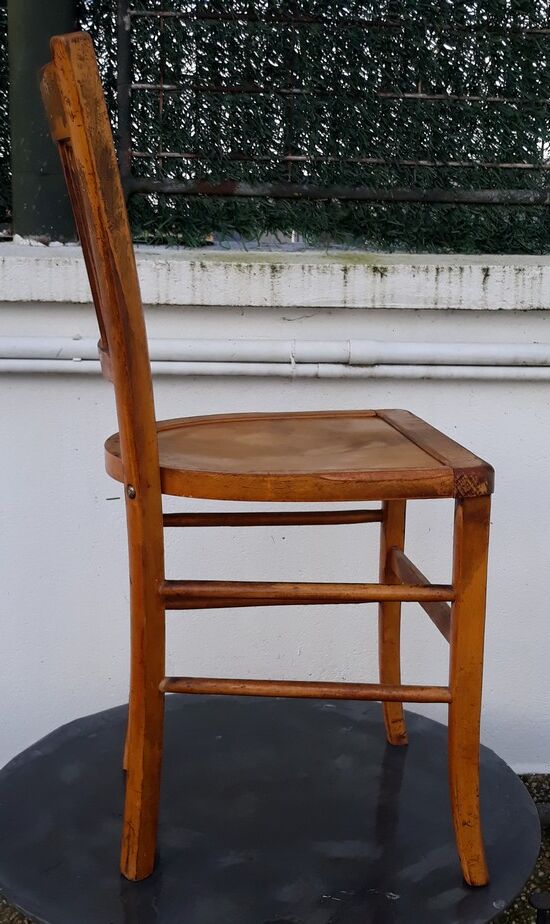 Chaise de café " Baumann " années 50