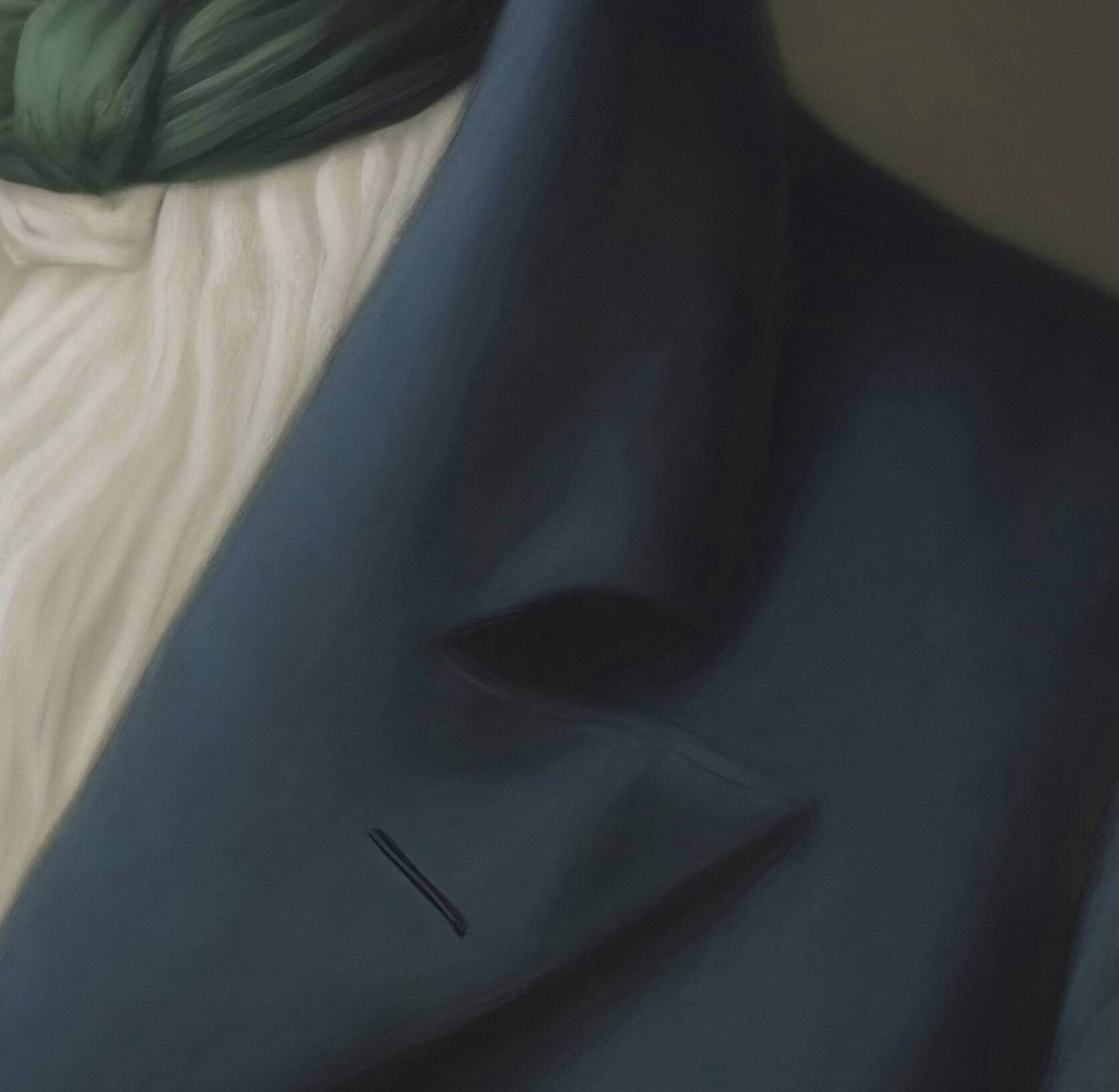 Old portrait - “Les moustachu-es” series