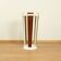 Umbrella stand, teak and metal, vintage from the 60s