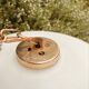 Suspension in opaline milk glass