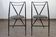 Cinderella folding chair pair by Yamakato, 1980s.