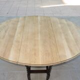 Oak folding table