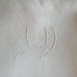 Damask tablecloth and 12 towels