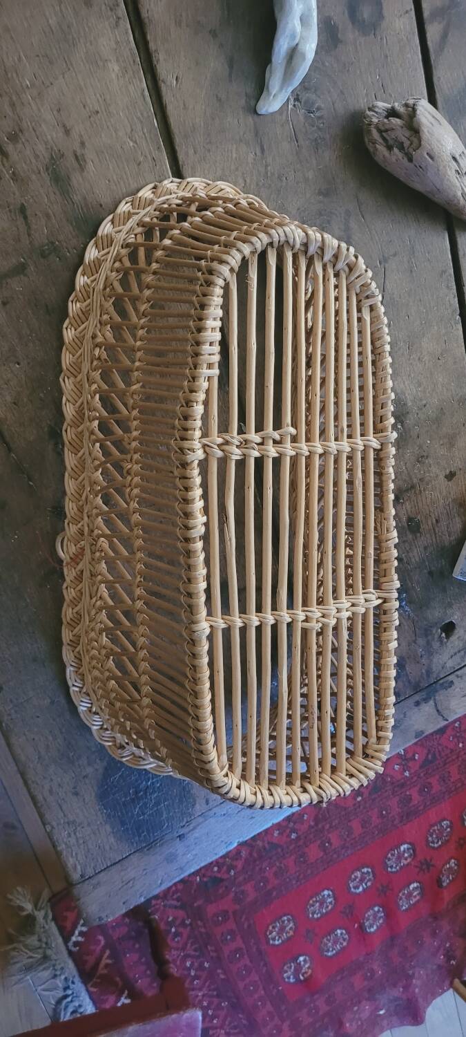 Doll bed, rattan doll