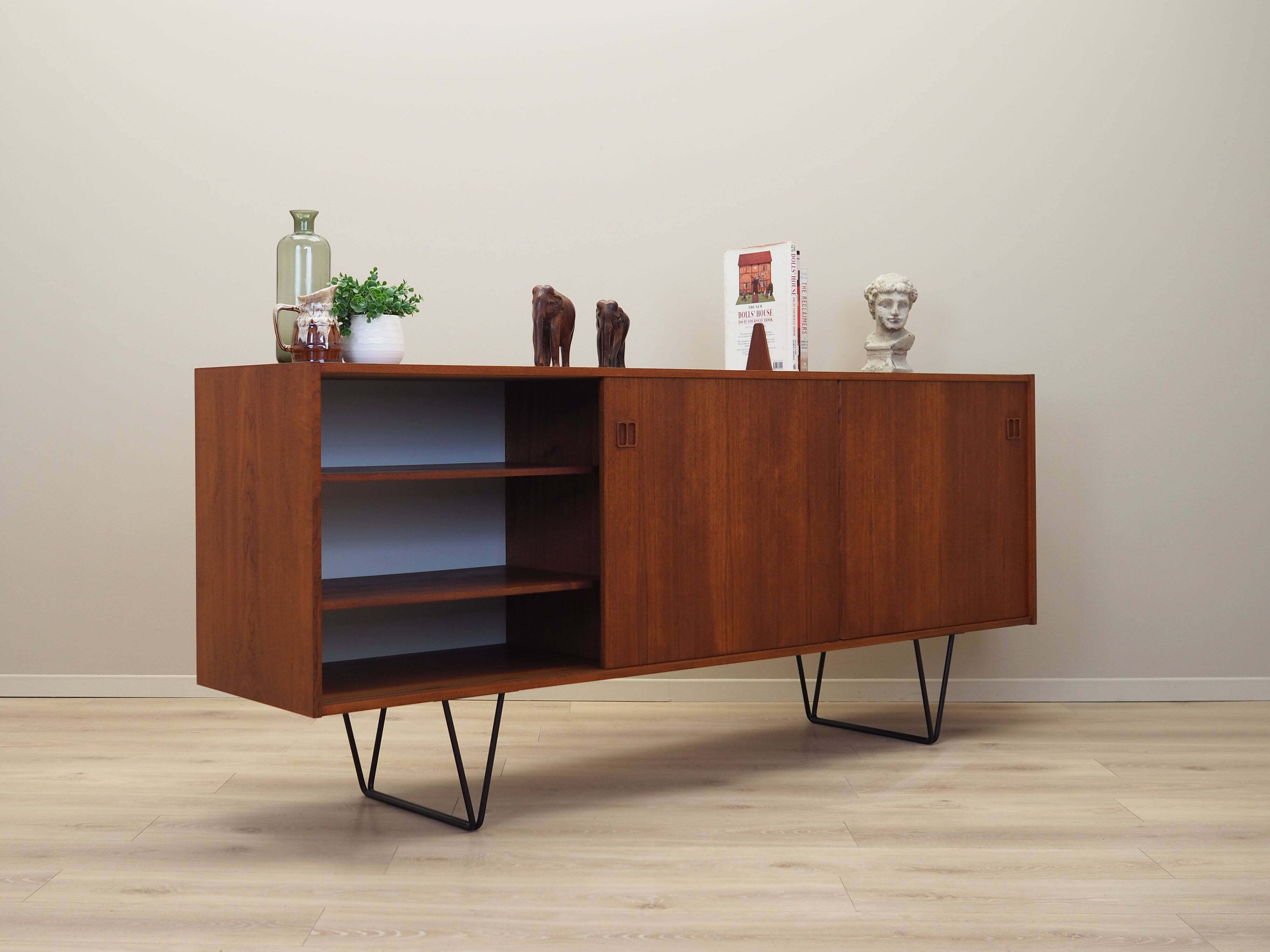 Teak sideboard, Danish design, 1970s, production: Denmark