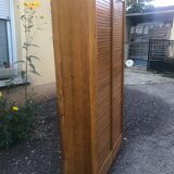 Double curtain binder