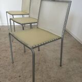 Lot of 6 Zip model chairs by Italian design Marco Maran for Desalto vintage chair