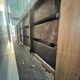 Workbench with drawers furniture of wood and metal loom 1930